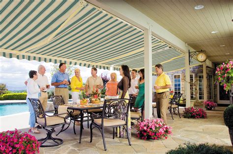 sunsetter manual retractable awnings