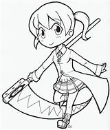 Coloring Pages Soul Eater Anime Chibi Maka Kids Cute Book Visit Pedia Colour Choose Board Letscolorit sketch template