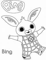 Bing Coloring Pages Printable Cbeebies Kids Tv Series Categories sketch template