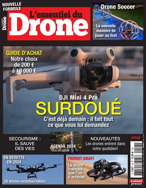 abonnement magazine lessentiel du drone