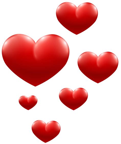 heart paper red hearts transparent png image png