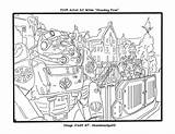 Fallout Coloring sketch template