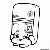 Shopkins Refrigerator Frost Shopkin Milk Kleurplaten Vrolijke Kawai Coloringpagesonly sketch template