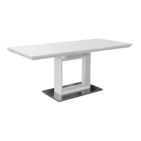 white high gloss dining table modern contemporary dining tables