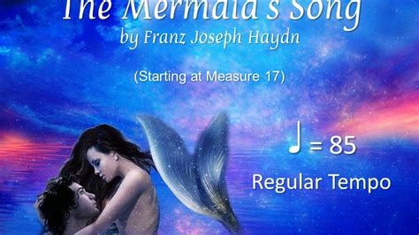 mermaids song  haydn note learning guide youtube