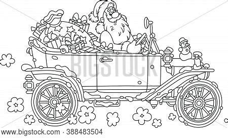 christmas car images illustrations vectors  bigstock
