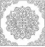 Coloring Abstract Pages Adults Printable Colouring Patterns Adult Mandala Bestcoloringpagesforkids Complex Sheets Books sketch template