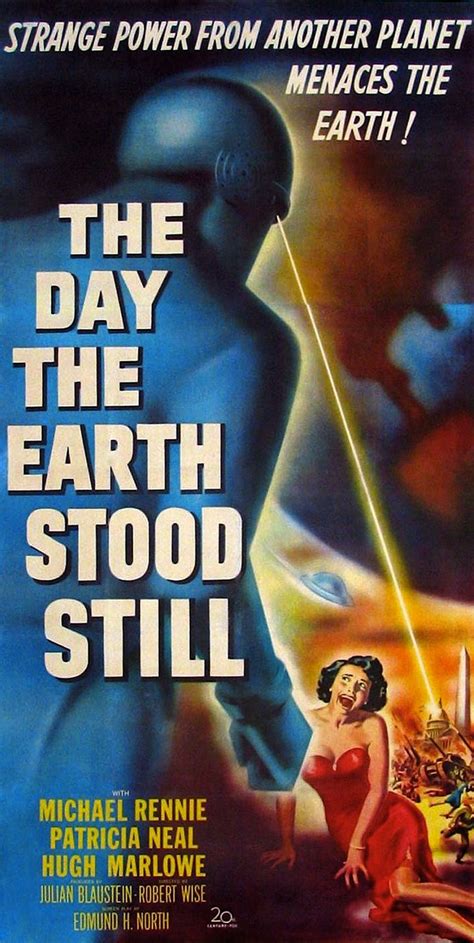 movie poster for the day the earth stood still 1951