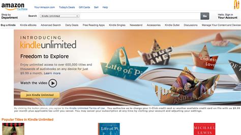 amazon teases unlimited  book subscription service