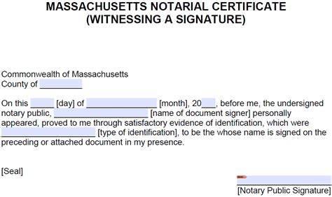 notarial evidence form