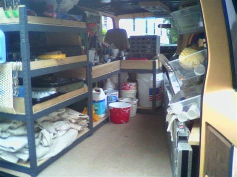 organized van painting finish work picture post contractor talk