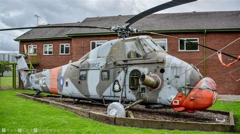 decommissioned helicopter westland wessex xt urban ghosts
