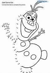 Dot Disney Pages Coloring Printable Frozen Olaf Disneyclips Ariel Mickey Mouse sketch template