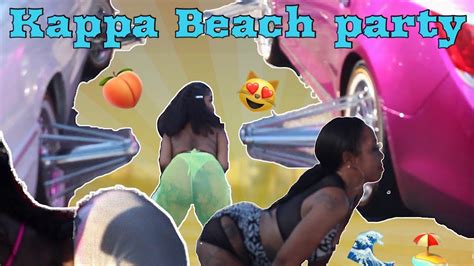 kappa beach party 2020 galveston tx vlog youtube