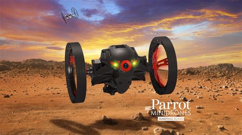 parrot minidrone jumping sumo jump  roll  drone mini