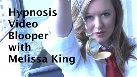 funny hypnosis video blooper 9 with hypnotist melissa king youtube
