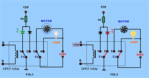 dpdt relay wiring diagram easy wiring