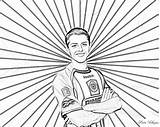 Chicharito Hernandez Javier Coloring Pages Printables sketch template
