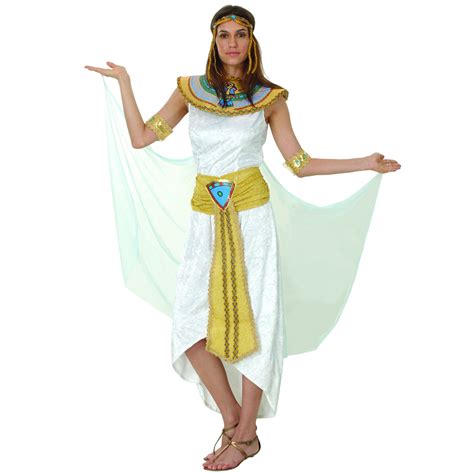 Adult Ladies Cleopatra Fancy Dress Costume Egyptian Queen Sexy Princess