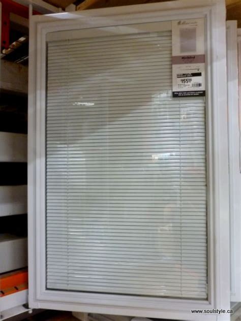 Dual Pane Windows With Blinds Inside