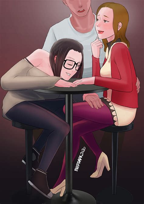 the girl in glasses and the girl in red by everdark