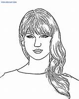 Swift Taylor Coloring Pages Print Wonder Search Her Adults sketch template