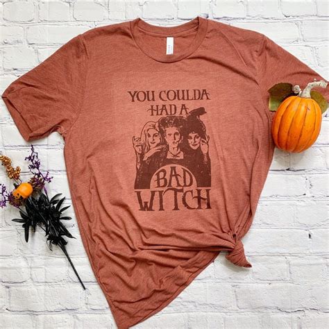coulda   bad witch shirt cute halloween shirts  etsy popsugar smart living photo