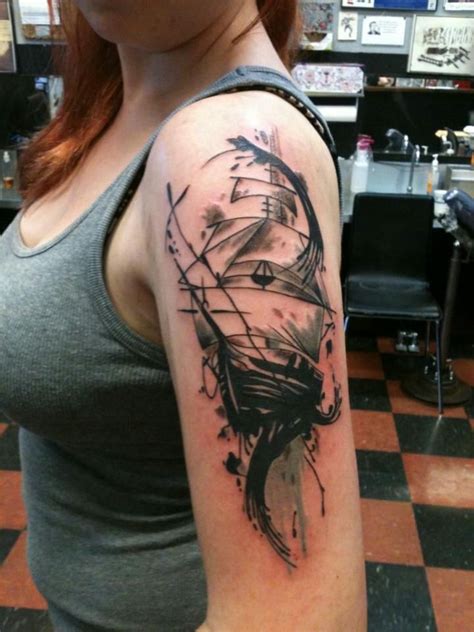 Omg Swoon Ship Tattoo Tattoos Ship Tattoo Sleeves