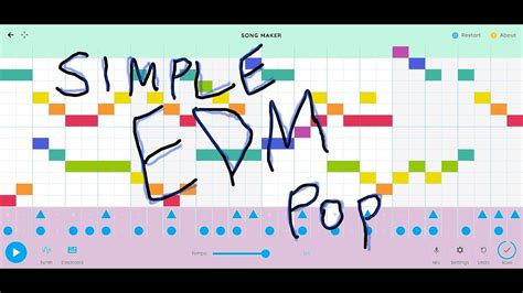 simple edm pop beat  jam chrome  lab song maker youtube