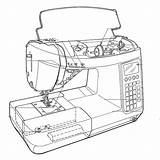 Juki Hzl Naaimachine Sewingmachine Cucire Macchina Dx3 Dx Onderdelen sketch template