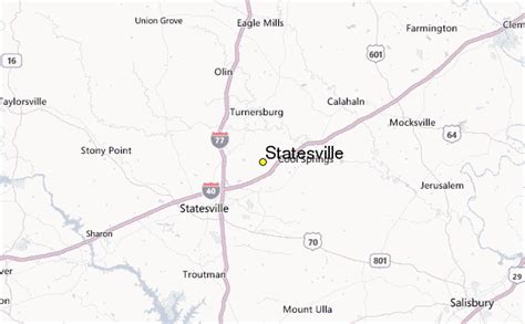 statesville weather station record historical weather  statesville