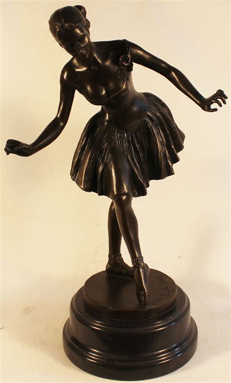 bronze statue bronze  ballerina art  buy  refbrz