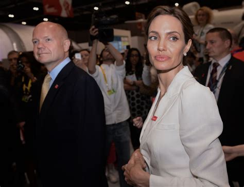 angelina jolie global summit to end sexual violence in