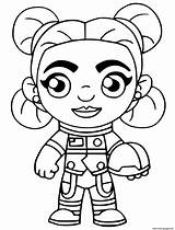 Fortnite Siona Coloring Pages Printable sketch template