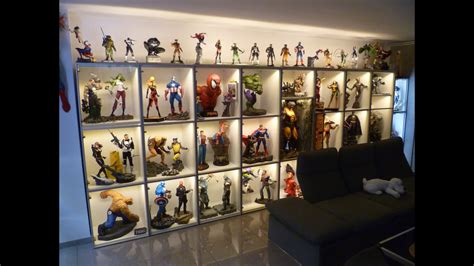 march 2015 hugh super hero statue collection and custom