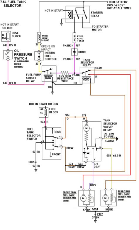 fuel tank selector valve wiring diagram