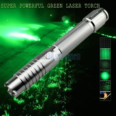 powerful green burning laser pointer