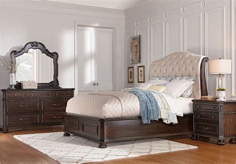 rooms   affordable home furniture store  king bedroom