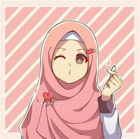 Hijab Cantik Kartun