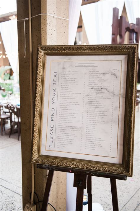Tasteful And Traditional Wedding Seating Chart Ideas Popsugar Love