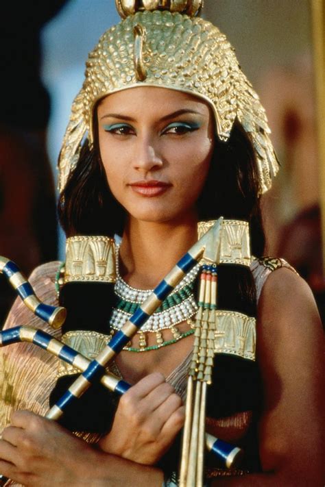 leonor varela in cleopatra 1999 directed by franc roddam the movie was based on the
