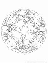 Coloring Pages Mandala Christmas Books Ornaments Adult Sheets Kids Crafts Colors Cool sketch template