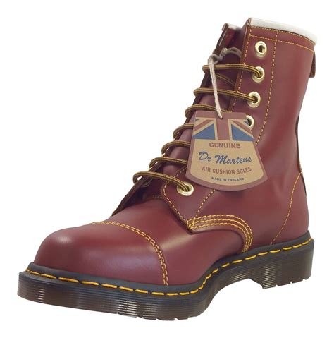 dr martens unisex capper   england leather  eye ankle boots ebay