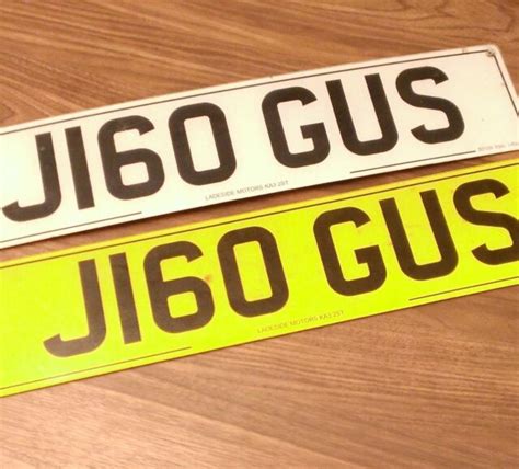 number plates surrounds vehicle parts accessories pair england car