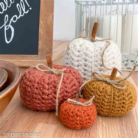 country crochet pumpkin pattern