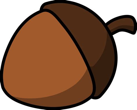 cartoon acorn  lemmling clip art  clip art acorn