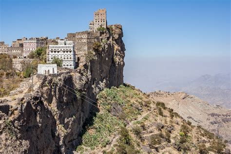 castle   air trekking  secret mountain paths  yemen  lines magazine