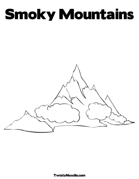 mountain pictures mountains coloring page