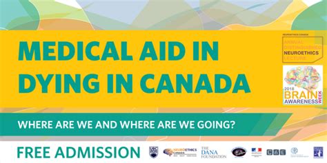 Medical Aid In Dying In Canada Science In Vancouver