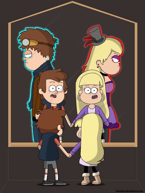 Future Dipper And Pacifica By 6anako On Deviantart
